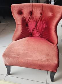 Velvet Single Seater Sofa