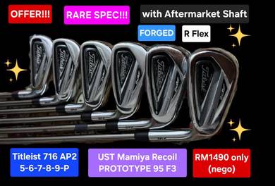 RARE Spec FORGED Titleist 716 AP2 (5-P) Recoil R