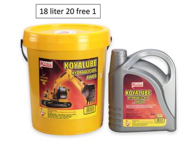 Koya P-608 Hydraulic Oil AW 68/ 液压油 100% pure 18 L