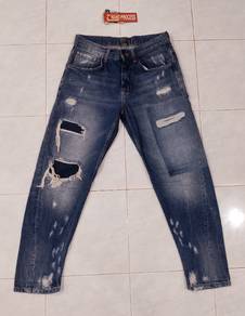 Rare Denim ZARA DISTRICT STYLE GRUNGE KURT COBAIN