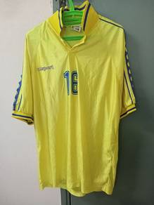 222.vintage jersi jersey uhlsport side tape