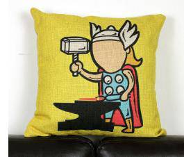 Thor cute pillow (yellow)