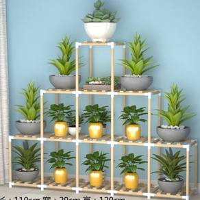 110x29x120 cm Display rack Flower pot Shelves Rack
