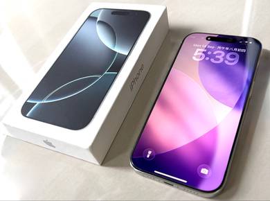 Only 1 stock⚠️iPhone 16 Pro 256GB🤍White Titanium