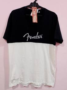 RARE tshirts FENDER V NECK SPIRIT OF ROCK N ROLL