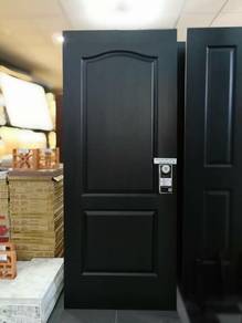 Pintu Kayu Design 4-Panel +Harga Terus Dari Kilang