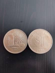 Vintage Malaysia $1 Coin For Sales
