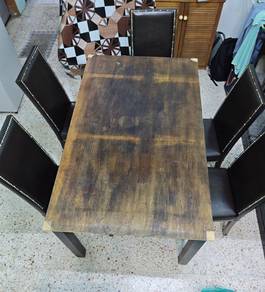Meja Makan - Dining Table with Chairs