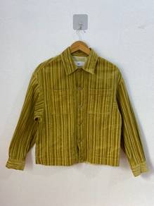 SLY Japanese Mustard Corduroy Overshirt