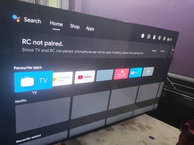 sharp 60 inc Android tv good condition 