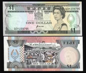 Fiji 1 Dollar 1993 - Pick P89a  unc
