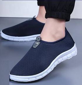 A0266 Blue Sports Slip On Breathable Water Shoes