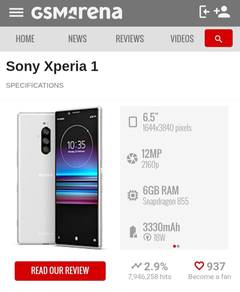 Sony Xperia 1