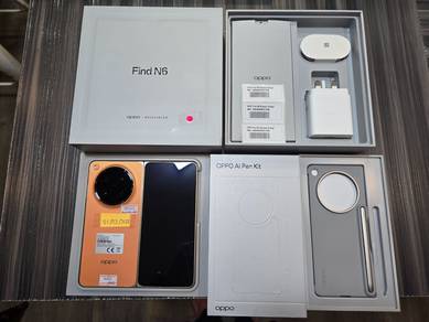 Oppo Find N6 5G 28GB Ram 512GB Dual Sim - Fullset