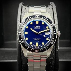 Preowned ORIS SIXTY FIVE DIVER “Blue Dial”