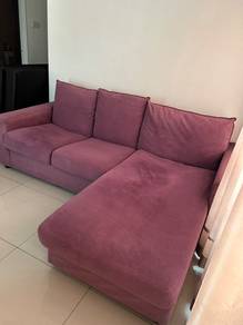 Sofa - IKEA KIVIK 4-seat sofa with chaise longue