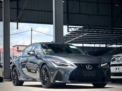 2021 Lexus IS 300 F SPORT MODE BLACK