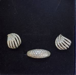 S925 Sterling Silver Pavé Diamond Series - In Sto