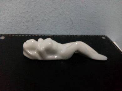 Vintage Ceramic Woman Figurine