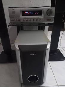 amp karaoke+s.woofer sony+speaker