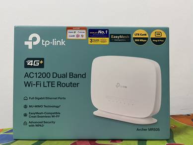Tp link dual band 4G+ simcard router