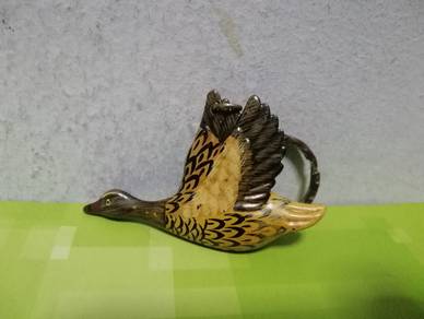 Vintage key chain Flying Duck