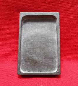Vintage China Chinese Natural Black Ink Stone carv