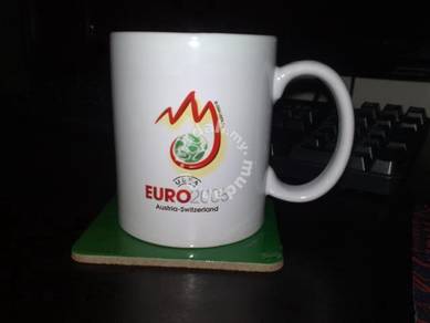 Cawan Carlsberg euro 2008 mug cup coaster