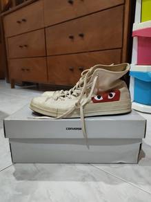 Authentic COMME des GARÇONS canvas sneakers