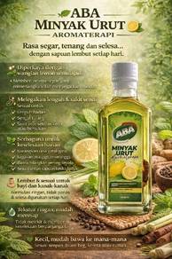 Minyak urut aromaterapi lemon