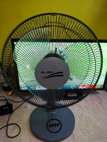 elba table fan good speed good working 