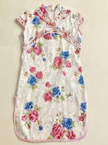 Kids cheongsam qi pao Chinese costume