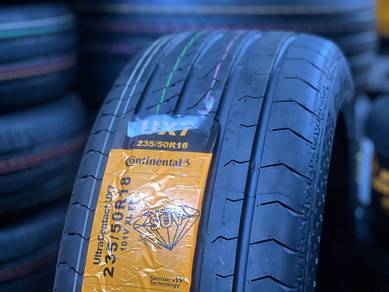 Tayar Baru 235 50 18 Continental UltraContact UX7
