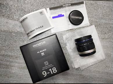 BRAND NEW Olympus 9-18mm F4-5.6 | M Zuiko Wide len