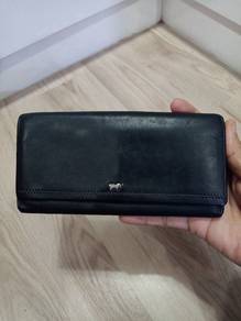 Braun Buffel genuine leather long wallet,