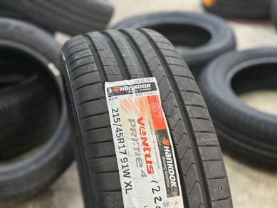 Tayar Baru 215 45 17 Hankook K135 Korea 2026