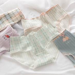 60-85kg L size cotton women underwear 