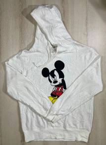 Disney White Hoodie #AF Used