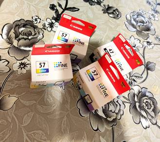 Canon PG-47 (BLACK) & CL-57 (COLOR)