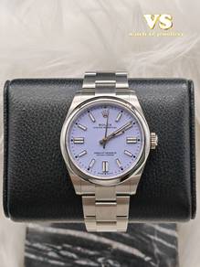Rolex Oyster Perpetual Lavender Dial 💜 134300