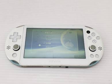 PS Vita PCH-2000 console, Light Blue × White