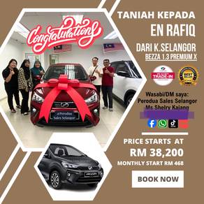 Perodua Bezza X in Seri Kembangan, SGR