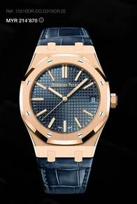 AP Royal Oak 15510OR Blue dial 50th anniversary