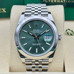Rolex Datejust 41 Mint Green Jubilee 126300