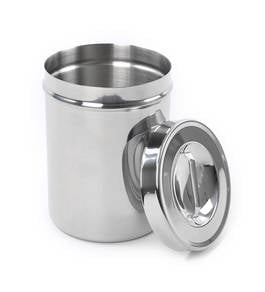 Dressing jar size 4"x5" steel clinic use