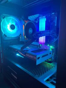 PC for sale with AOC monitor 3060 12gb gigabyte