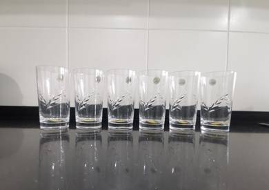 Crystal Glasses by Cristal d'Arques, France