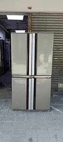 Sharp 4 doors fridge refrigerator peti ais 556Ltr