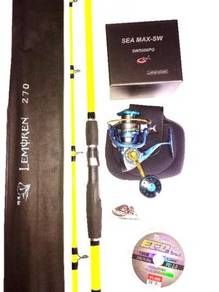 G-tech sea max 5000 reel combo lemoren rod