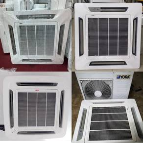 York Acson Ceiling Cassette Aircond 2hp MLL-1043